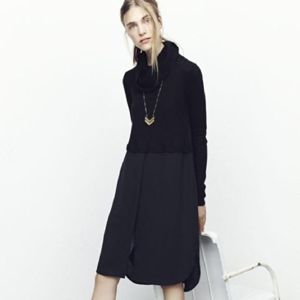 Madewell Timelapse Turtleneck Dress